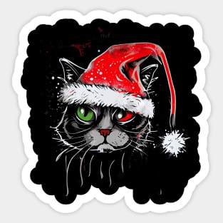 Black Cat Is Best Cat Sticker